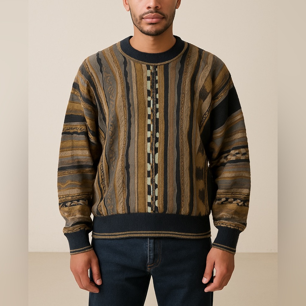 Vintage Tosani Multicolor Sweater size XL